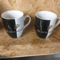 Kaffeetassen schwarz weiß neu Tassen Bayern - Altomünster Vorschau