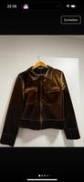 Zara Damen Velvet Jacke Braun M Aubing-Lochhausen-Langwied - Aubing Vorschau
