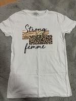 Stradivarius Tshirt Damen weiß Gold Hessen - Rödermark Vorschau