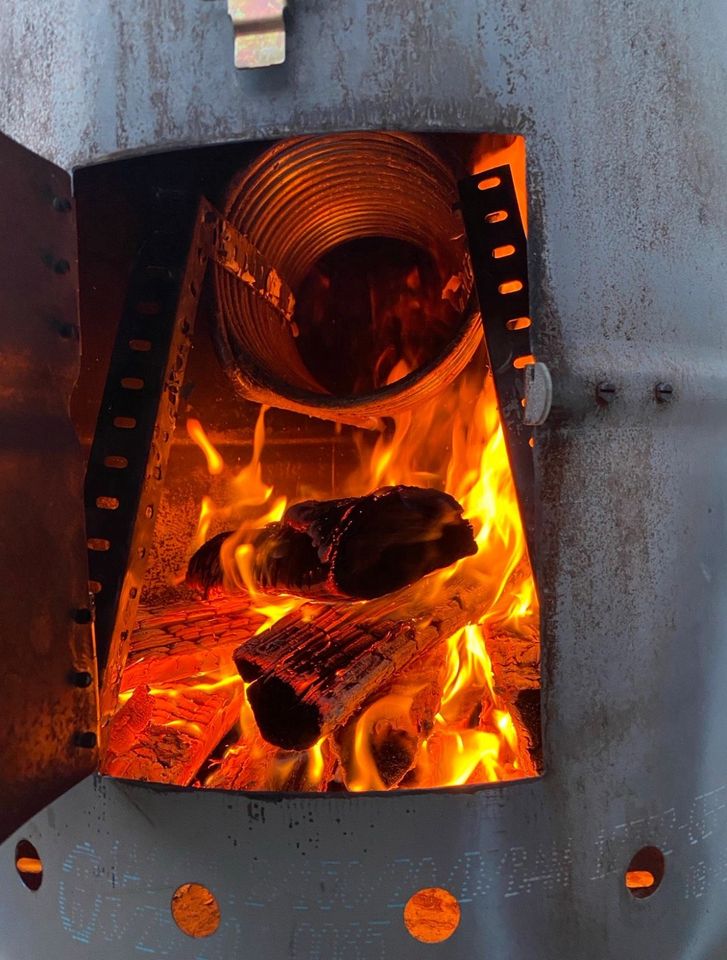 Feuerfass Marke Selbstbau in Putzbrunn