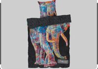 Satin Bettwäsche neu Elefant 135×200 Bayern - Oberschneiding Vorschau