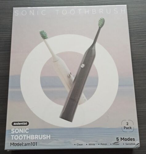 Sodentist elektrische Zahnbürste 2er Pack aufladbar in Obertraubling
