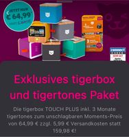 Tigerbox TOUCH PLUS inkl. 3 Monate tigertones Hamburg-Mitte - Hamburg Veddel Vorschau