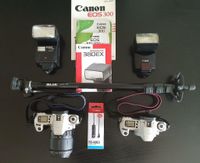 Canon EOS 300  Kameras mit viel Zubehör(auch Teilmengen) Rheinland-Pfalz - Mainz Vorschau