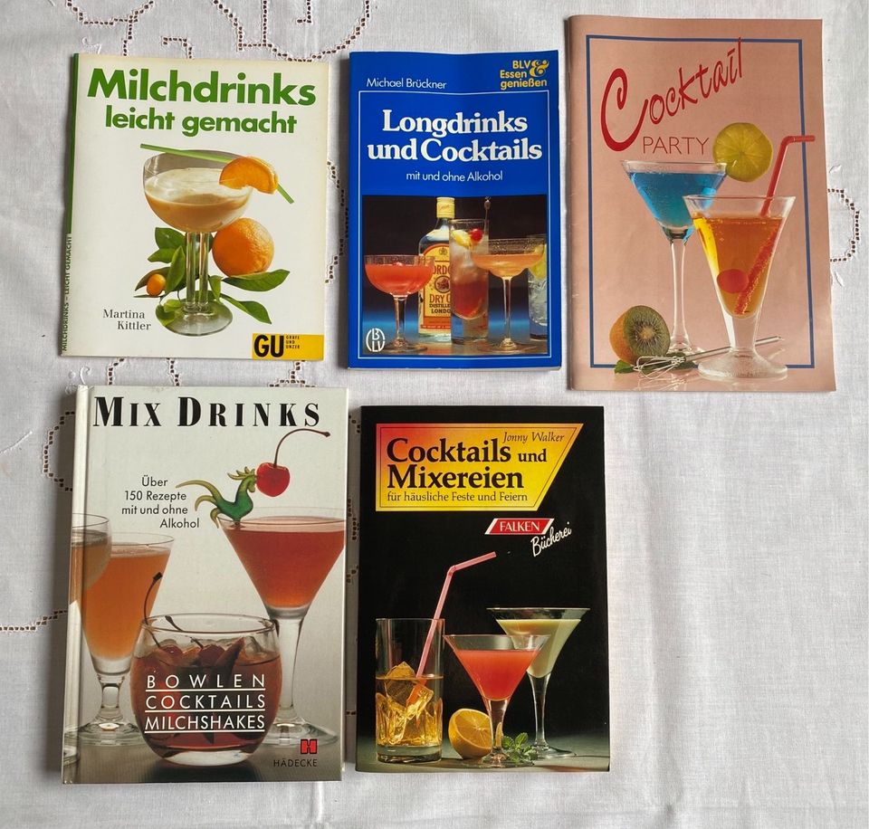 Cocktails Mix Drinks Longdrings Rezepte Rezeptbücher Bücher in Tangstedt 