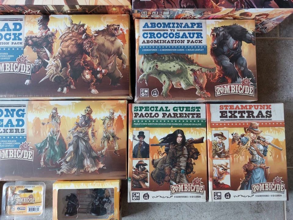 Zombicide Undead or Alive - Full Steam Pledge Kickstarter - NEU in Bad Münstereifel