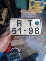 Nummernschild DDR, MZ Sachsen - Bernstadt auf dem Eigen Vorschau