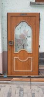 Haustür gebraucht mit schönem Ornamentglas Rheinland-Pfalz - Bruchmühlbach-Miesau Vorschau