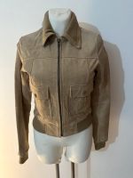 Vera Moda Lederjacke Damen beige Gr. S Aubing-Lochhausen-Langwied - Aubing Vorschau