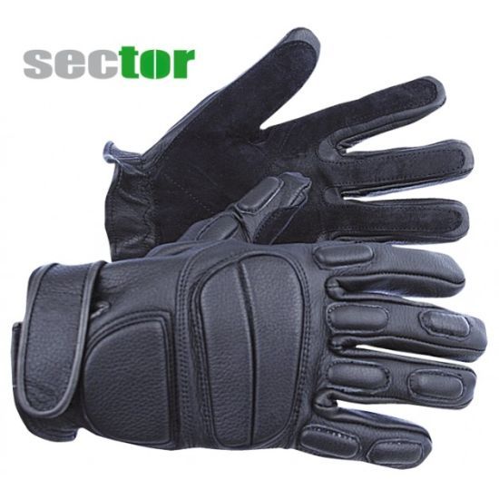 SEK Einsatz- Security- Handschuhe m. Protektoren - Schnittschutz in Leisnig