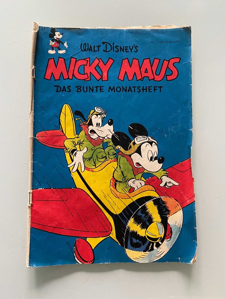 Walt Disney Micky Maus Heft September 1951 in Beverstedt