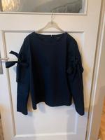 Bluse COS Gr. 40 Gr. M dunkelblau Schleifen Schleife Nuwertig❗️ Innenstadt - Köln Altstadt Vorschau