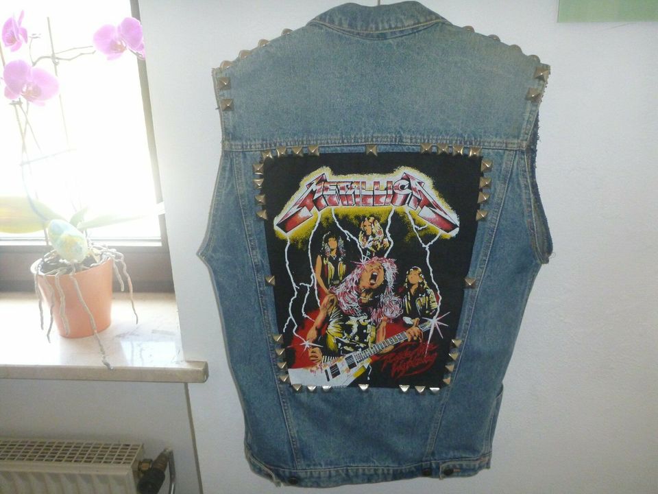 Heavy Metal Kutte Vintage Metallica (Baujahr '86-'87)! Gr.M-L in München