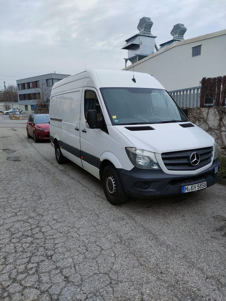 Transporter Sprinter Koffer mieten in München