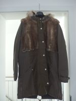 River Island Damen Mantel Jacke Parker mit Kunstpelz kahki Gr. 42 Nordrhein-Westfalen - Olfen Vorschau