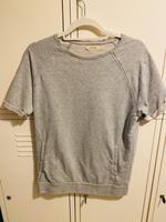 Bershka melliertes Oberteil T-Shirt in grau schwerer Stoff Lindenthal - Köln Sülz Vorschau