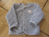 Süße, weiche Steiff Jacke mit Druckknöpfen, Nicki, grau, Gr. 80 Baden-Württemberg - Villingen-Schwenningen Vorschau