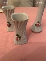 3 kleine Vasen, Porzellan, Dresden, Vasen, Rose Bayern - Gersthofen Vorschau