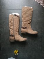 Tommy Hilfiger Damen Stiefel beige Leder gr. 38 Neu Nordrhein-Westfalen - Alsdorf Vorschau