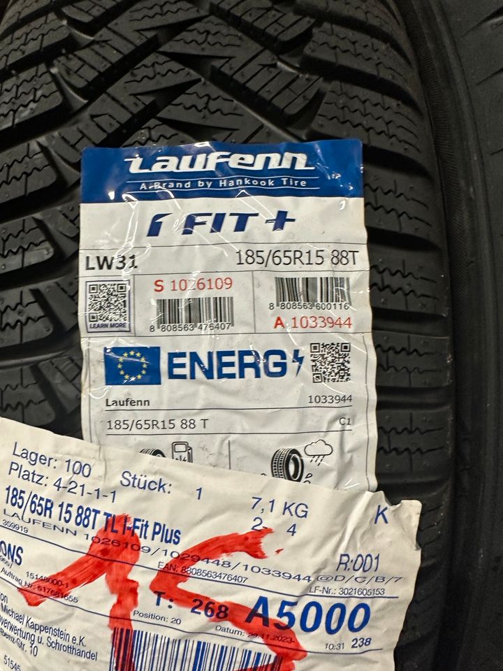 Laufenn 185/65 R15 88T FIT Plus Neureifen Winterreifen 1856515 in Waldbröl