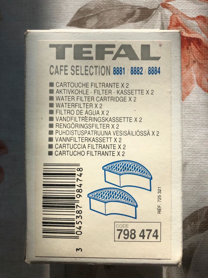 TEFAL AKTIVKOHLE FILTER KASSETE X2 in Aicha vorm Wald