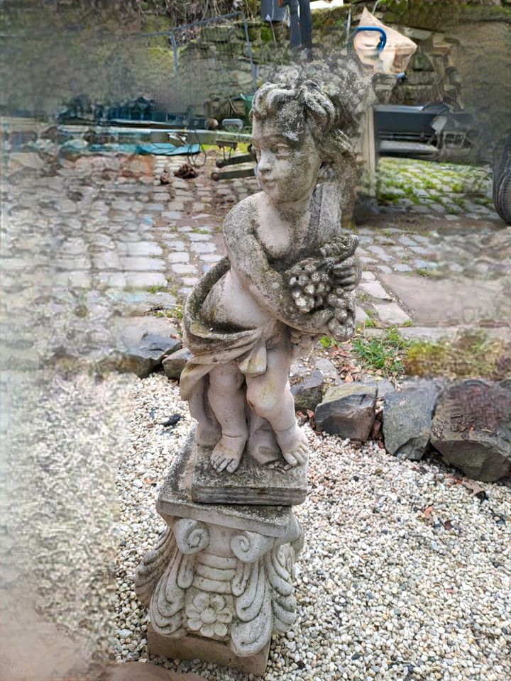Diverse Steinfiguren, Putten in Bad Sobernheim
