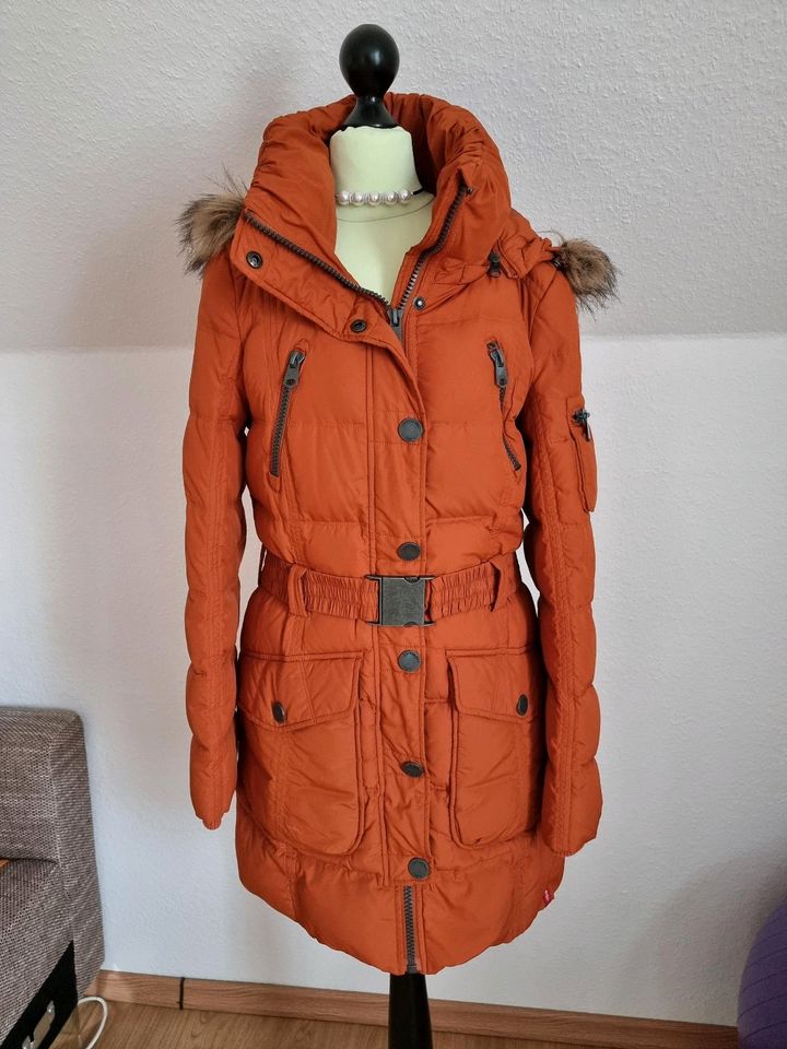 Winterjacke Daunenjacke von edc kupferfarben in Bückeburg