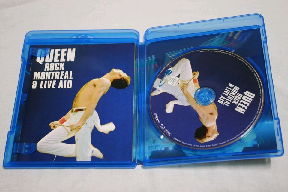 QUEEN Rock Montreal & Live Aid (Blu-ray) Freddie Mercury in München