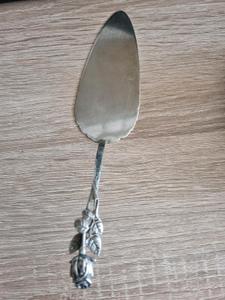 Silberbesteck vintage Tortenheber Hildesheimer Rose 835