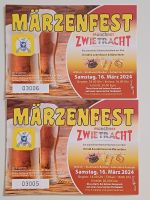 2x Tickets MÄRZENFEST 16.03.24 in Willich Nordrhein-Westfalen - Meerbusch Vorschau