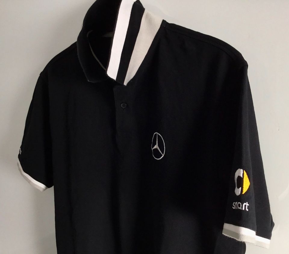 Rar Mercedes-Benz Smart AMG Polo Sammler Shirt XL Motorsport Auto in Pulheim