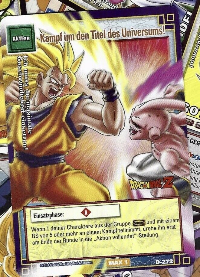 SUCHE Dragonball Cardgame Karten deutsch in Potsdam