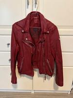 Lederjacke Bikerjacke Biker Gipsy Bordeaux rot Niedersachsen - Vechta Vorschau