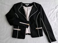 Blazer Jackett H&M 38 M schwarz weiß klassisch schick wie neu Niedersachsen - Emden Vorschau