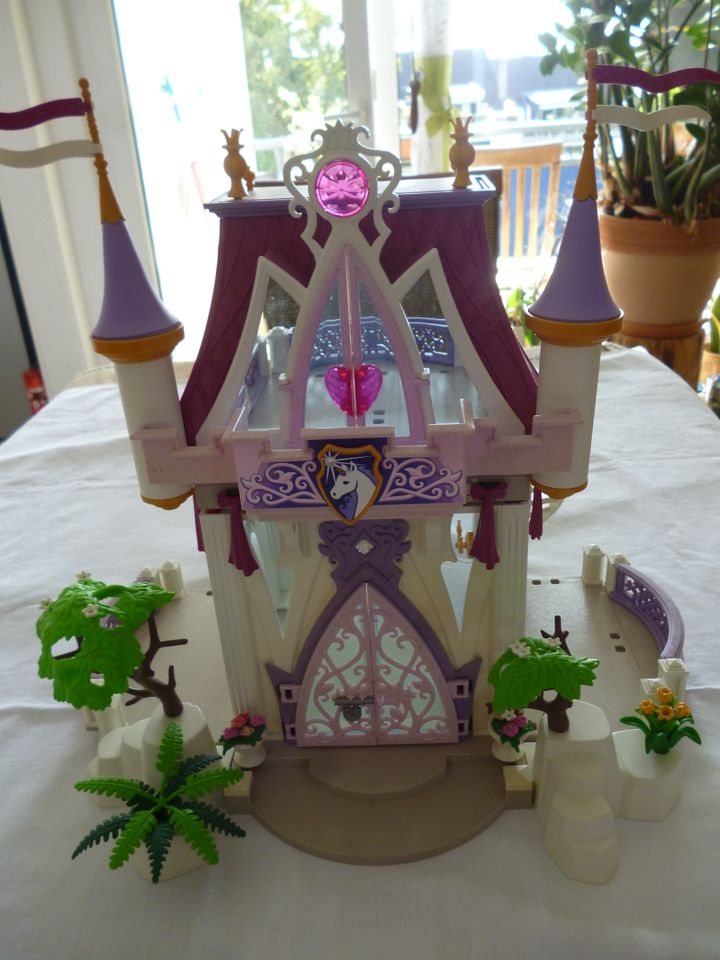 Playmobil 5474 Kristallschloss Prinzessin Schloss komplett in Haan