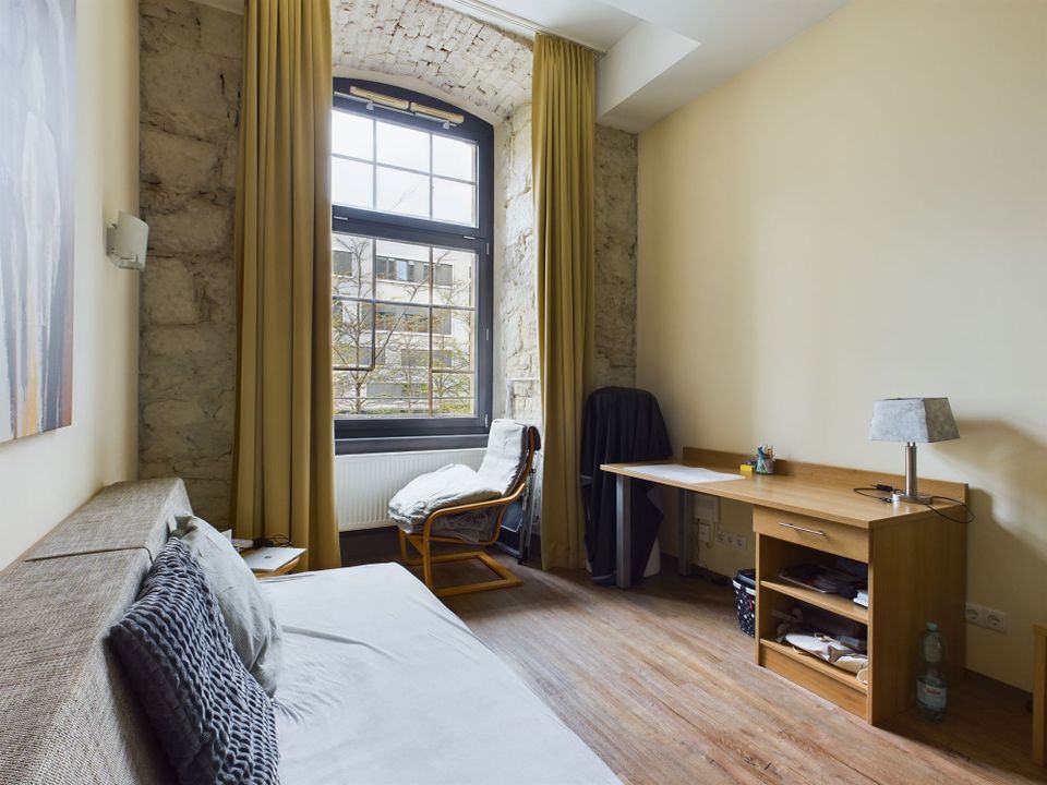 Möbliertes 1-Zimmer-Apartment in historischer Zwirnerei ab 1.8.24 in Bamberg