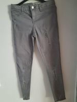 Mädchen Jeans Hose, Skinny, verstellbarer Bund, grau, Gr.140, NEU Nordrhein-Westfalen - Nieheim Vorschau