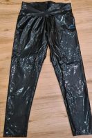 Größe L Leggings Damenleggings Lackoptik Schwarz Bayern - Buchloe Vorschau