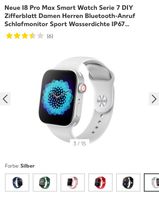 Smartwatch S8 I8 pro Max Neu weiß Uhr Armbanduhr Damen unisex Nordrhein-Westfalen - Bünde Vorschau
