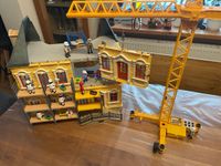 Playmobil Haus 5301 im Bau mit einem Baukran Hessen - Ober-Mörlen Vorschau