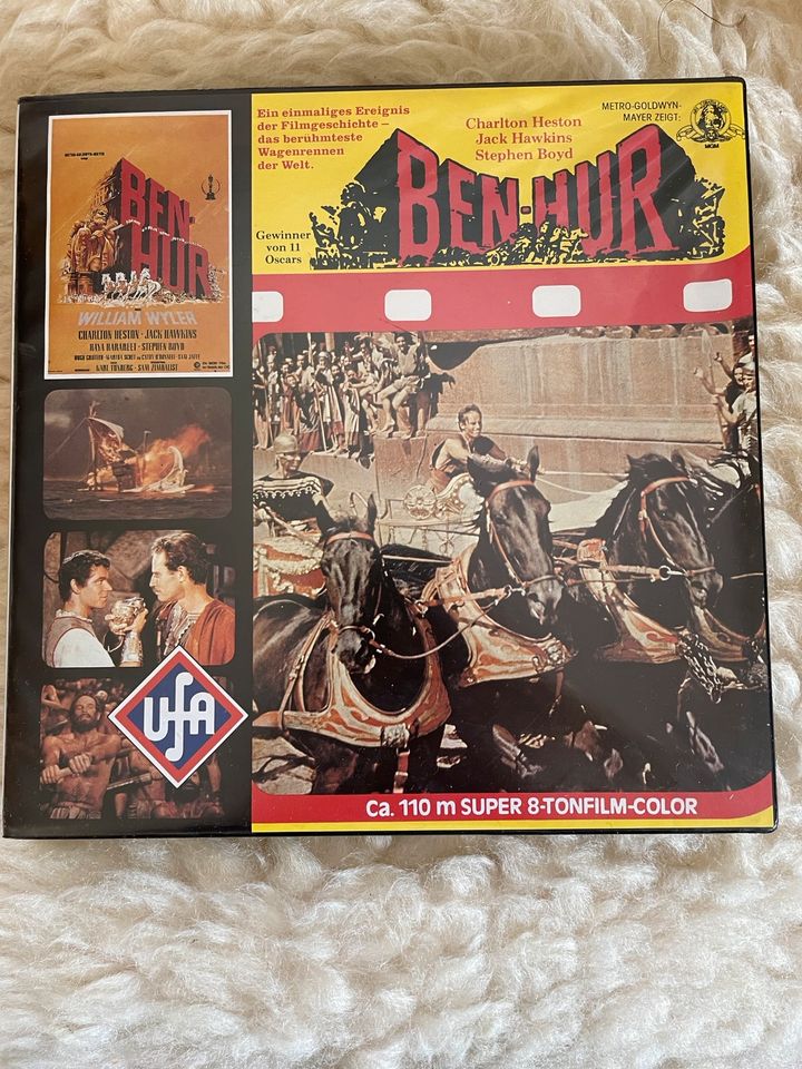 Ben Hur Super 8 Filme 1+2 Teil neu in Neu Ulm