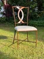 4 bronzefarbene Esszimmer-Stühle aus Metall im Vintage-Stil Bayern - Schwabach Vorschau