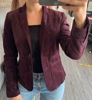 Jacke, Blazer, Weste, vintage, rot, bordo, weinrot, damen Hessen - Hanau Vorschau
