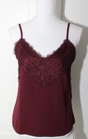 Vero Moda Top Gr. S M 34 36 38 rot dunkelrot bordeaux Festival Ne Nordrhein-Westfalen - Gelsenkirchen Vorschau