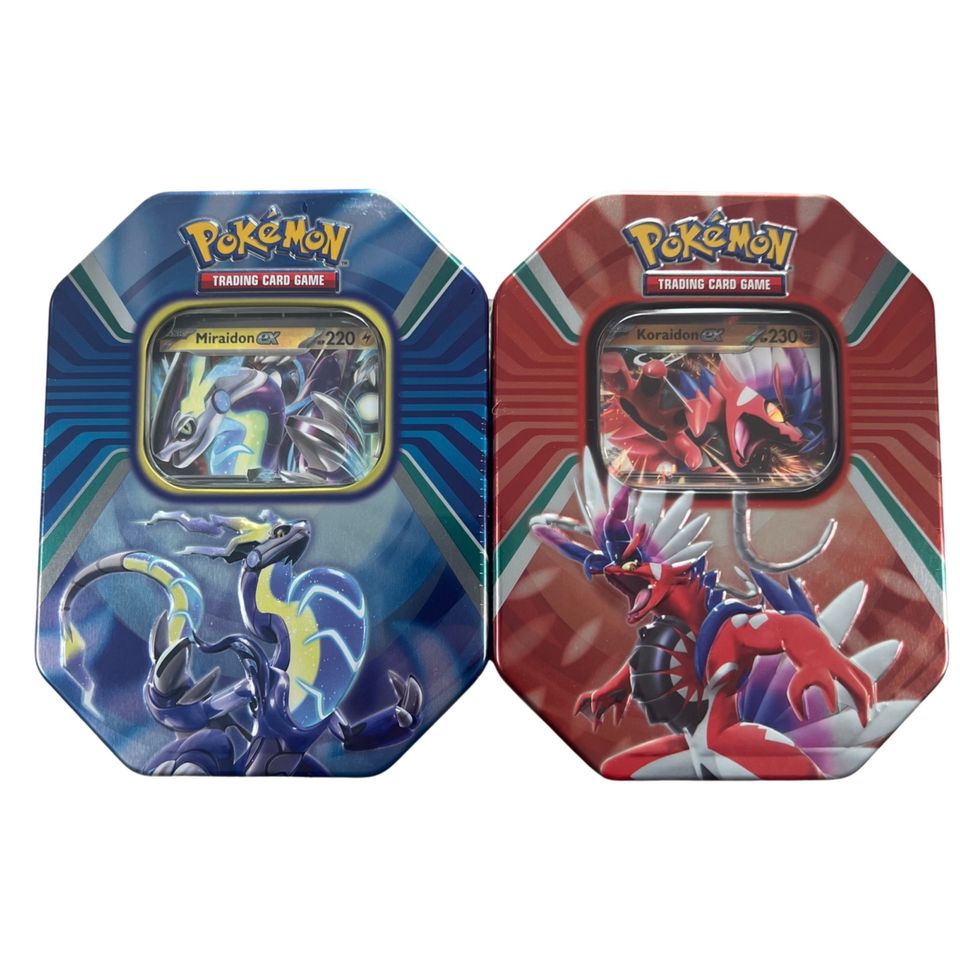 Pokemon Koraidon Ex & Miraidon Ex Tin Box Bundle EN NEU & OVP in Schwäbisch Hall