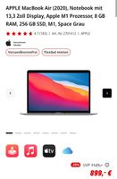 Apple Macbook Air M1 (2020), Batterieleistung 99% Hessen - Rüsselsheim Vorschau
