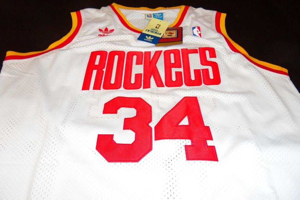 Hakeem Olajuwon Houston Rockets Retro Trikot Weiss in Köln