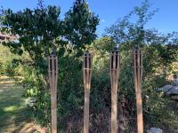 Gartenfackel für Petroleum aus Bambus ca. 180 cm Groß 4 Stück Brandenburg - Dallgow Vorschau