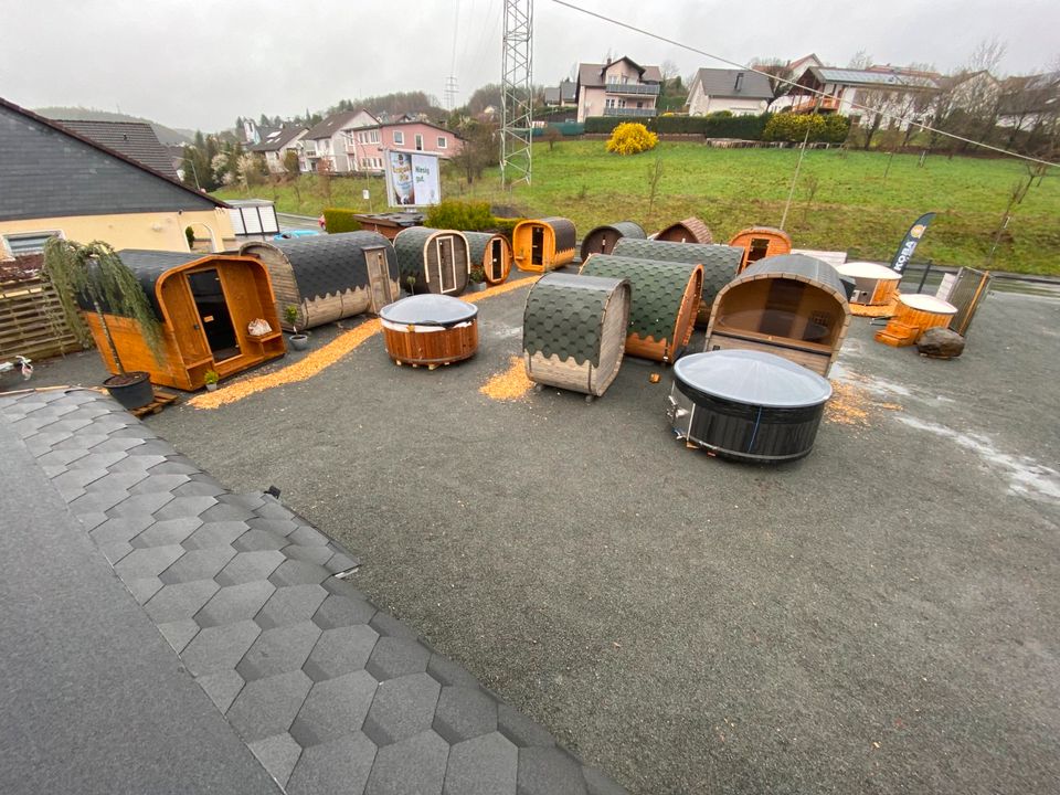 Koba Gartensauna Ausstellung | Hot Tub | Sauna | Fasssauna | in Siegen