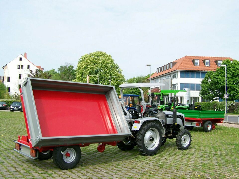 KRÜMA! HK1500 Einachs Kippanhänger Kipper 1,5 t Traktor Schlepper in Waltershausen